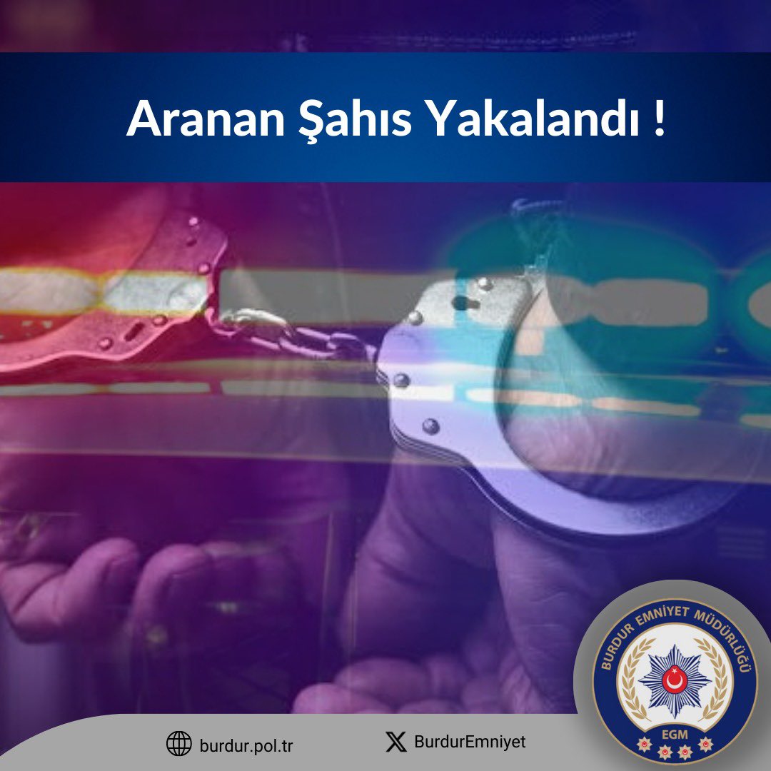 Aranan Şahısların Yakalanmasına Yönelik Çalışmalarımız Hız Kesmeden Sürüyor!